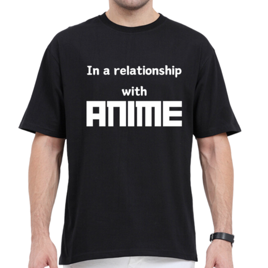 In a relationship with Anime tshirt